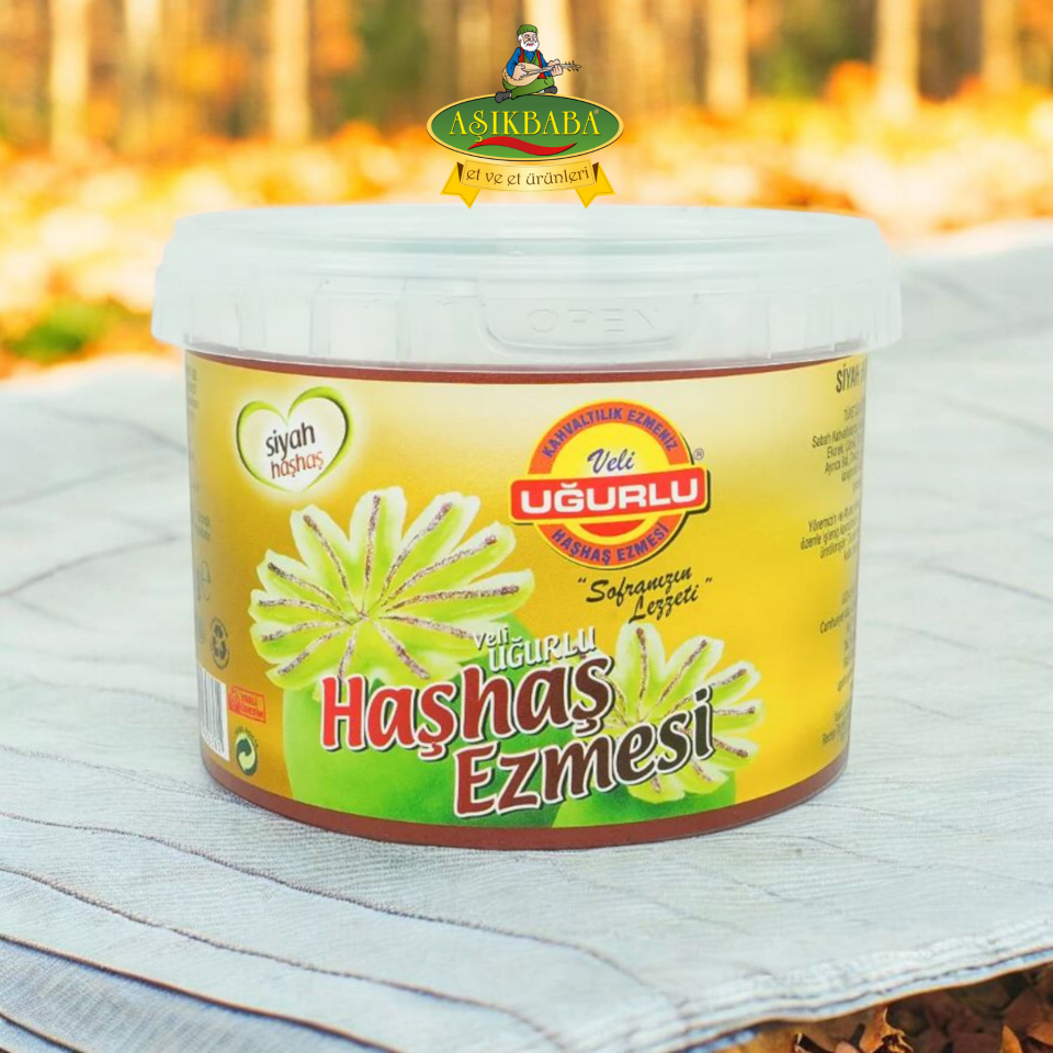UĞURLU HAŞHAŞ EZMESİ (SİYAH)350GR