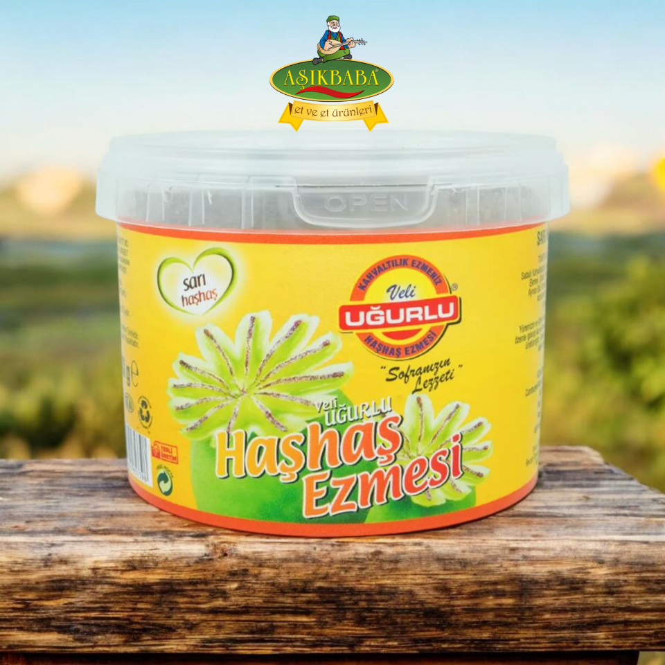 UĞURLU HAŞHAŞ EZMESİ (SARI)350GR