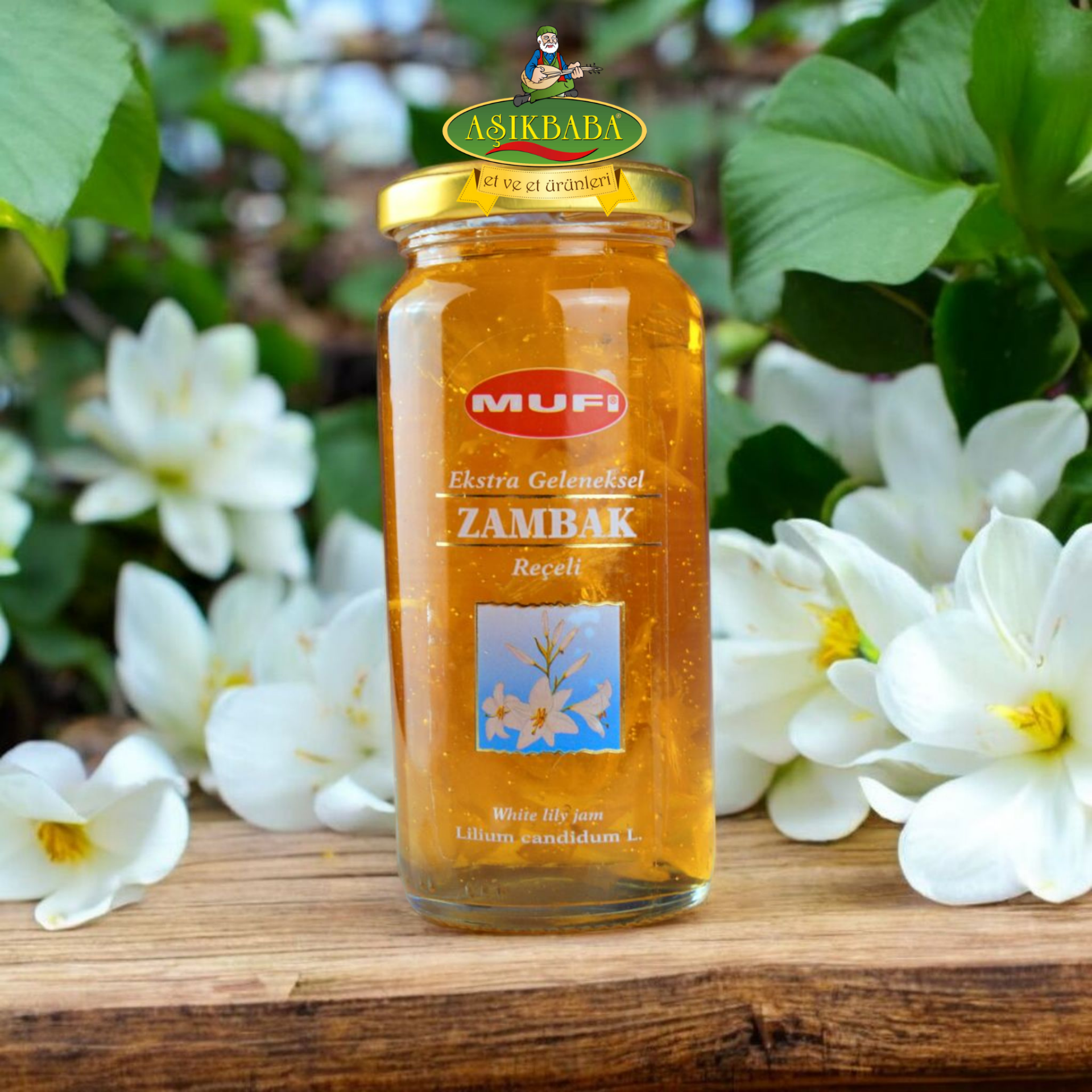 MUFİ AK ZAMBAK REÇELİ 300GR
