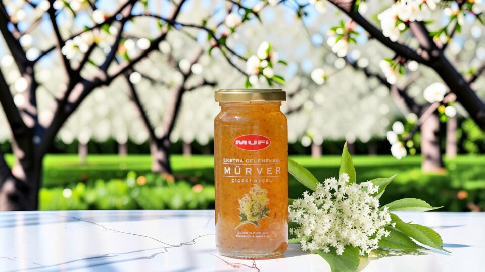 MUFİ GELENEKSEL MÜRVER ÇİÇEĞİ REÇELİ 290GR