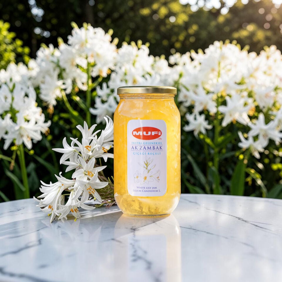MUFİ AK ZAMBAK REÇELİ 1250GR